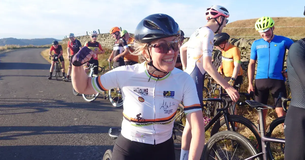 winner Alice Larkin-Glossop Kinder Velo